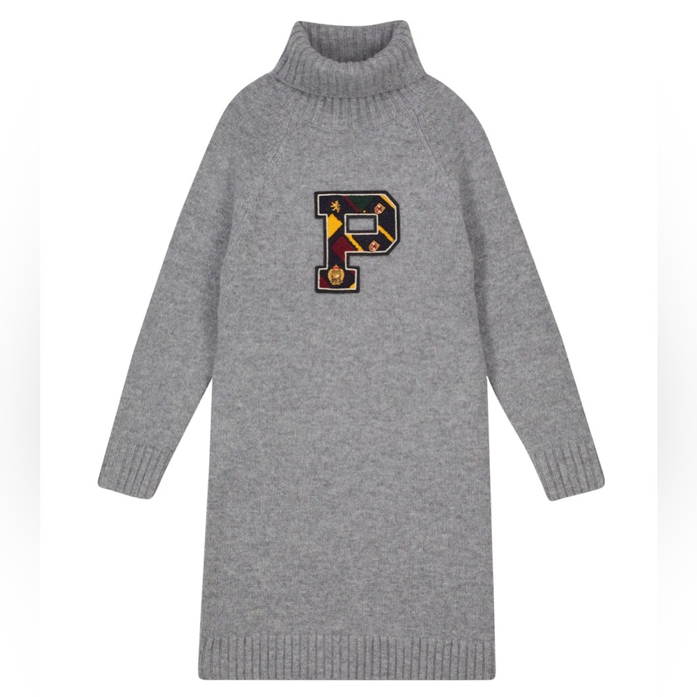NWOT Girls Polo Ralph Lauren Turtleneck Sweater Dress
